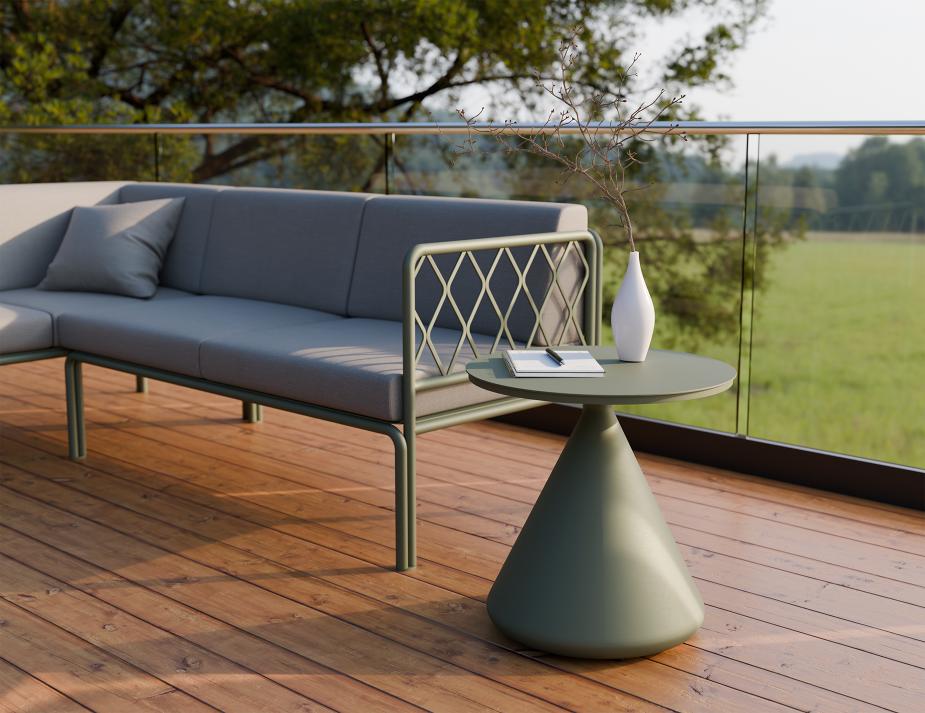 L 3 Kora Sidetable Green