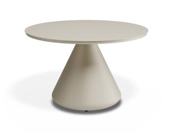 Kora Outdoor 71cm Dia Coffee Table - Matt Latte