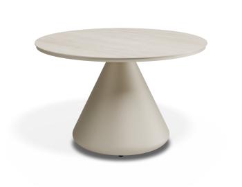 Kora Outdoor 71cm Dia Coffee Table - Matt Latte - Dune Ceramic