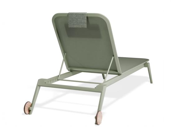 P 2 Amalfi Sunlounge Headrest Green Green
