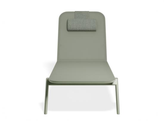 P 4 Amalfi Sunlounge Headrest Green Green