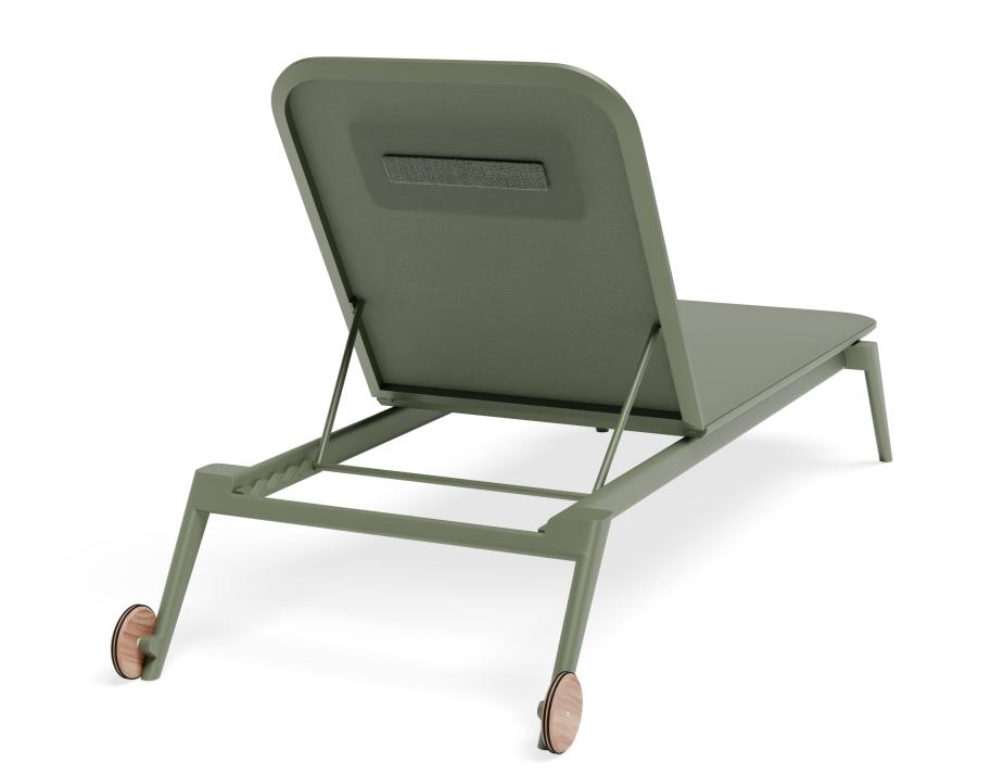 P 2 Amalfi Sunlounge Headrest Green Green Magnetic24