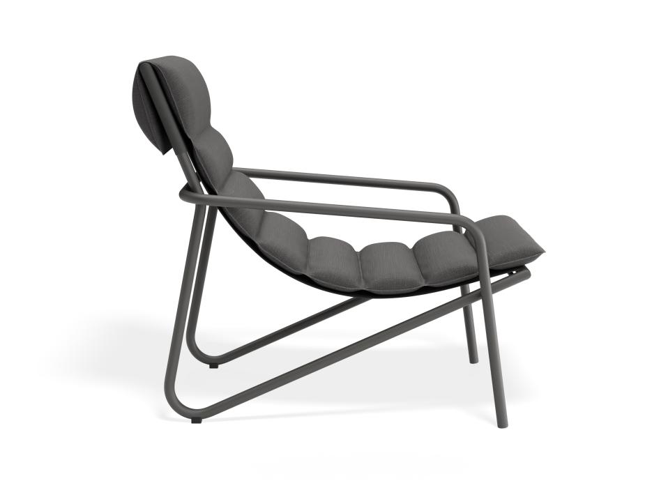 P 3 Paloma Occasionalchair Charcoal Darkgrey