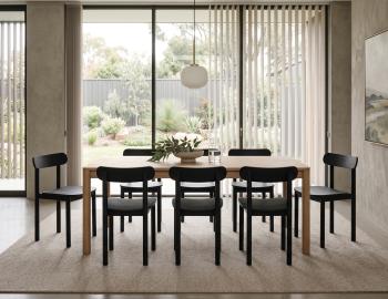 Zara Dining Chair Black European Ash