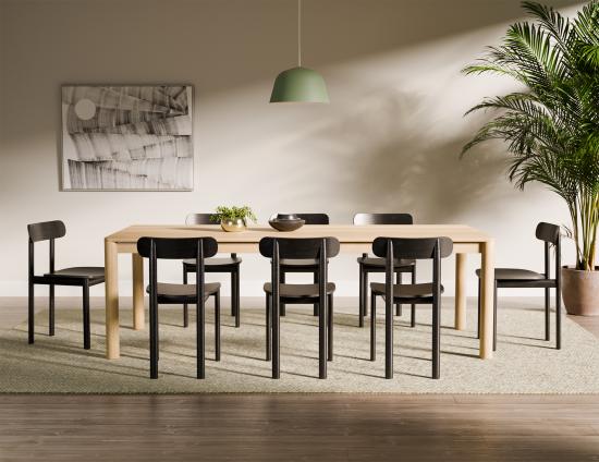 L 4 Zara Chair Residential Black