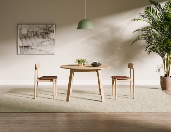 L 5 Zara Chair Residential Ash Tan