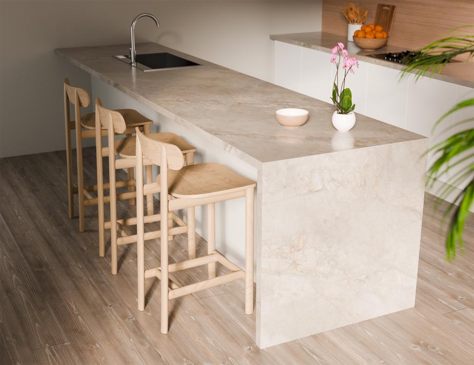 L 4 Zara Barstool Residential Ash