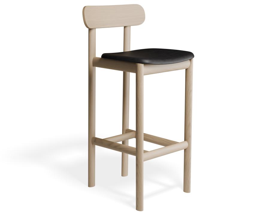 P 1 Zarav6 Barstool Ash Black