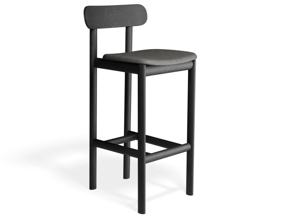 P 1 Zarav6 Barstool Black Grey