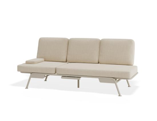 Arla Outdoor Sofa - Latte - Husk Fabric