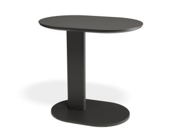 Deck Outdoor Side Table - Matt Charcoal