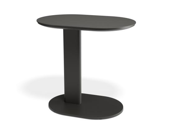 Deck Outdoor Side Table - Matt Charcoal