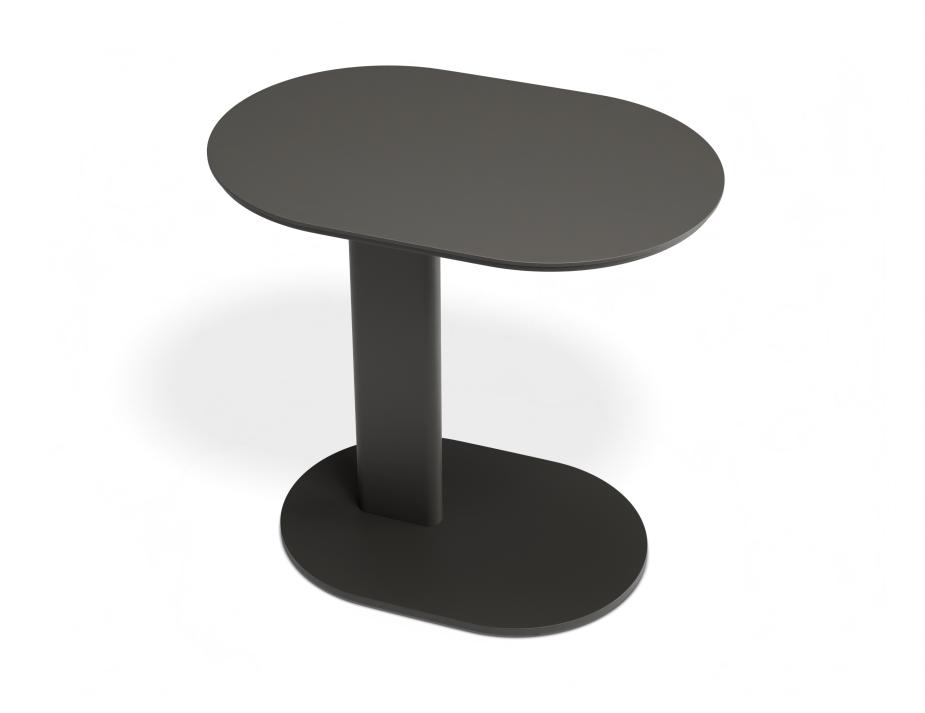 P 2 Deck Sidetable Charcoal