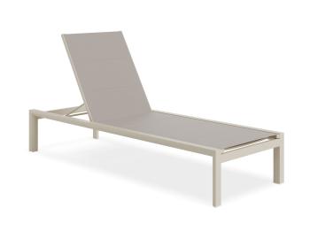 Alvor Sun Lounge Matt Latte with Biscuit Mesh