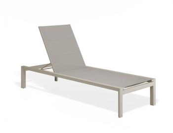 Alvor Sun Lounge Matt Latte with Biscuit Mesh
