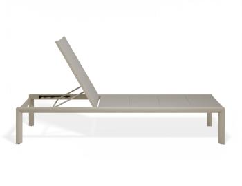 Alvor Sun Lounge Matt Latte with Biscuit Mesh