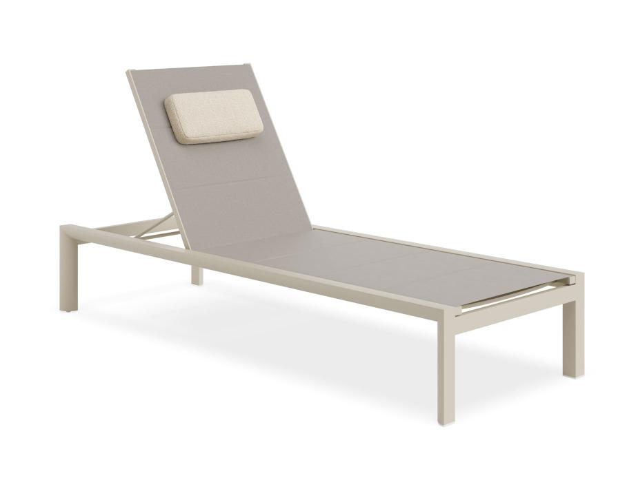Alvor Sunlounge Headrest Magnetic Latte Product 01