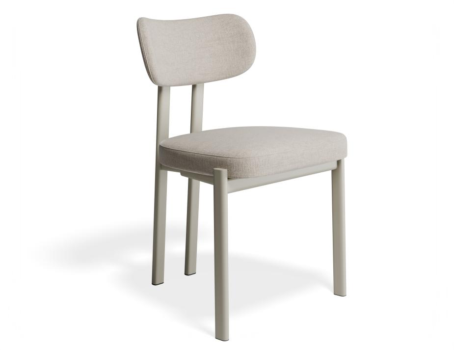 P 1b Nova Diningchair Dove Shell