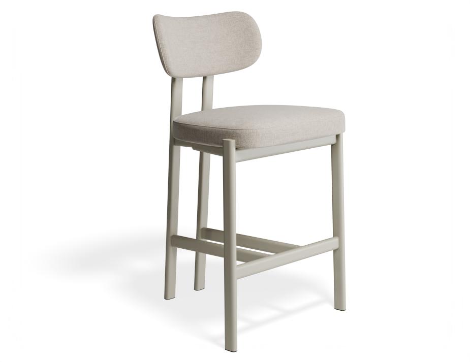 P 1b Nova Kitchenstool Dove Shell