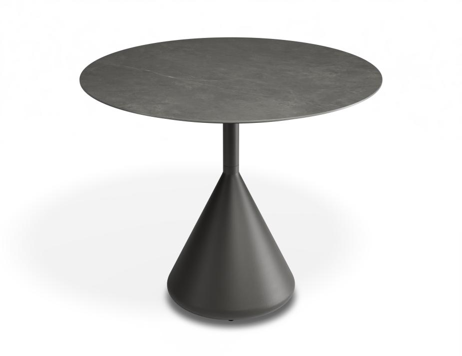 P 2 Kora Cafetable 90cm Charcoal Basalt