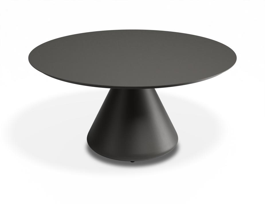 P 2 Kora Coffeetable 90cm Charcoal
