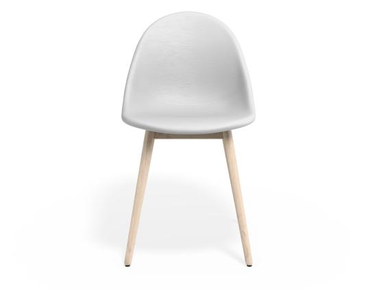 P 4 Pebble Chair Whitepuseat Beechbase