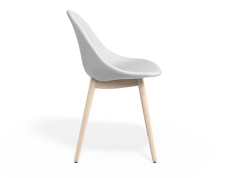 P 3 Pebble Chair Whitepuseat Beechbase
