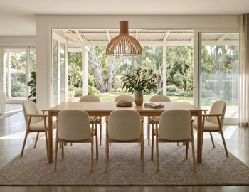Lina Armchair - Oak Legs - Ivory Cream Fabric 