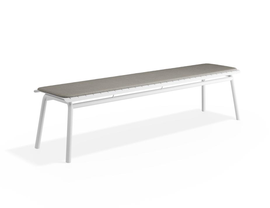 P 1 Roku Bench190 Lightgrey White