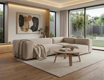 Mateo Natural Ash Round Coffee Table