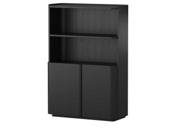 Lennon Display Cabinet / Black Oak 
