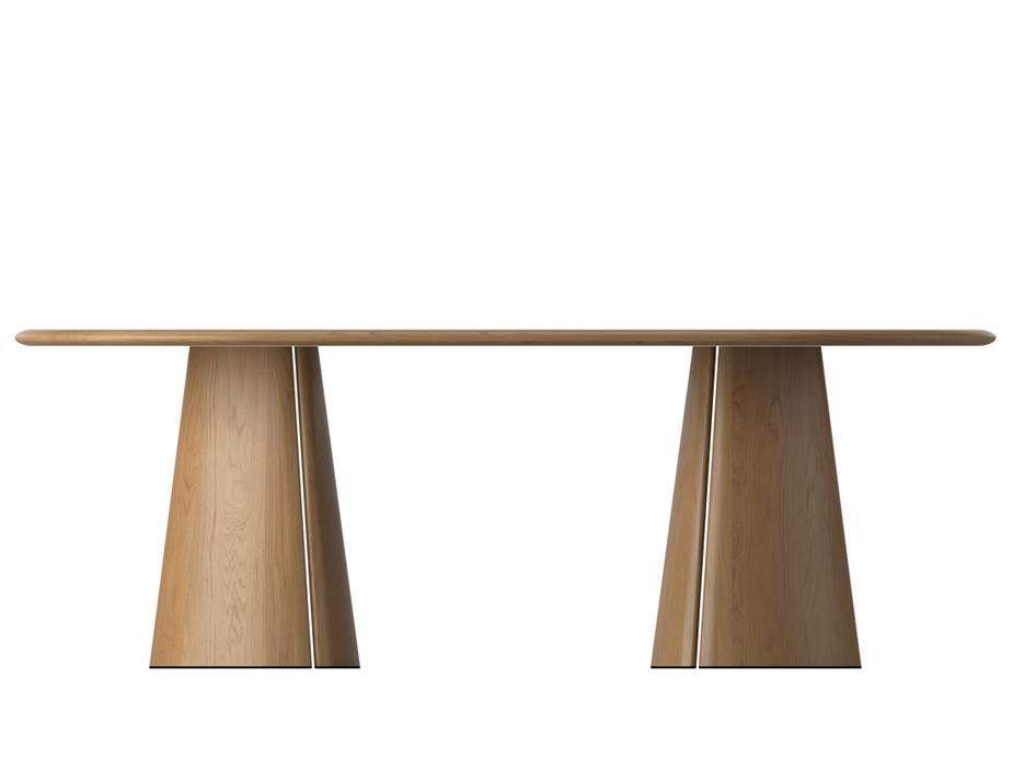 Lucia Oak Dining Table 1
