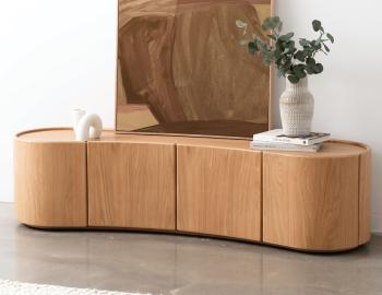 Lucia Natural Oak TV Unit
