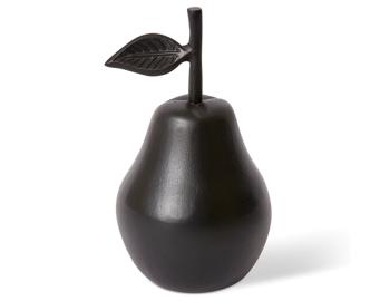 Pear Black Sculpture