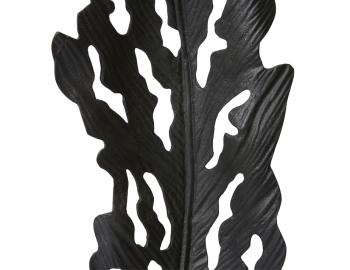 Leafy Black Sculpture