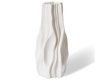 Adria White Vase