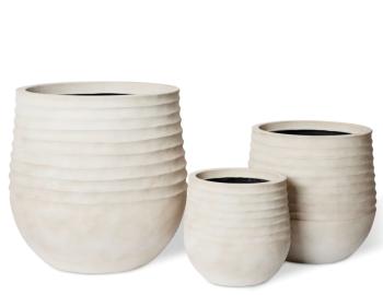 Knox Beige Stonelite Planter - Small, Medium or Large
