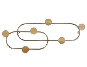 Ang Metal and Wood Hooks