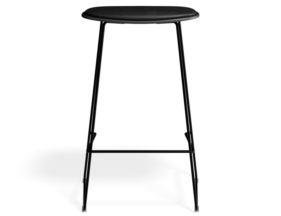 P 4 Elvav2 Kitchenstool Padded Black Black Blackpu
