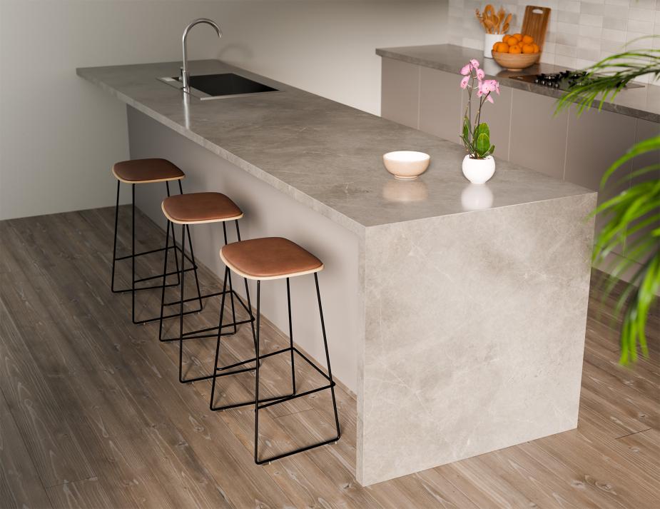 L 2 Elva Pad Ash Black Tan