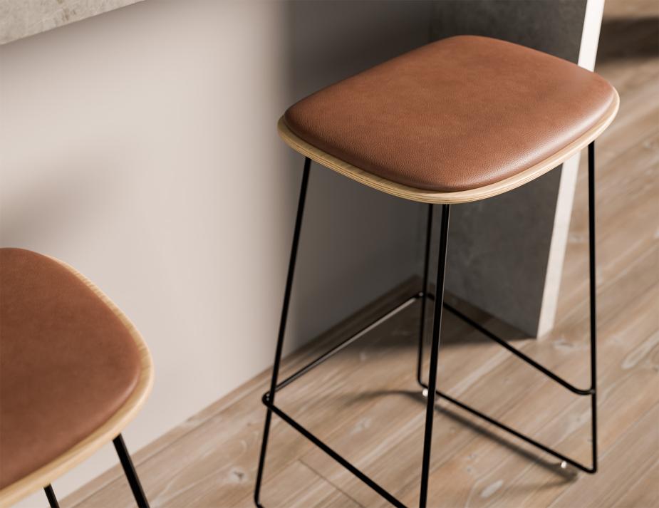 L 3 Elva Pad Ash Black Tan