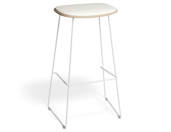 P 1 Elvav2 Barstool Padded Ash White Whitepu