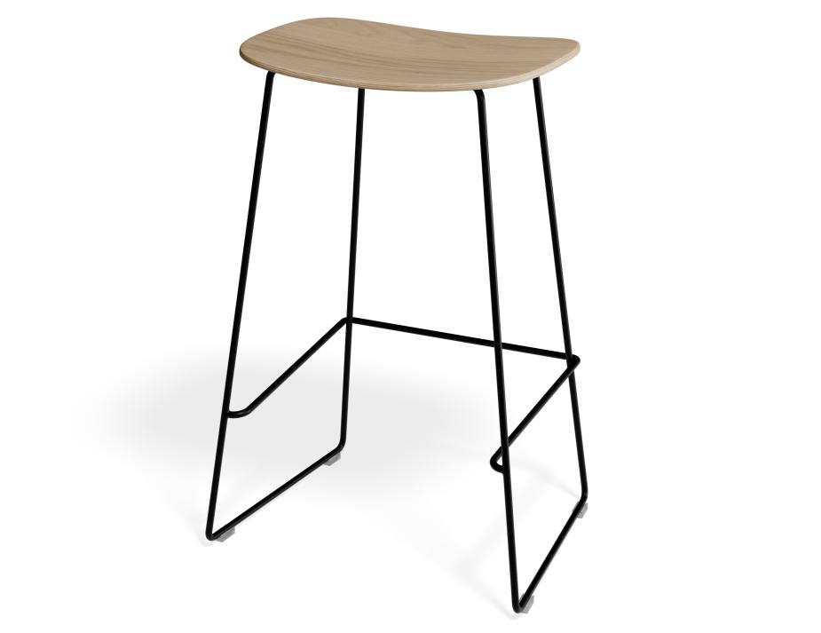 P 3 Elvav2 Kitchenstool Ash Black