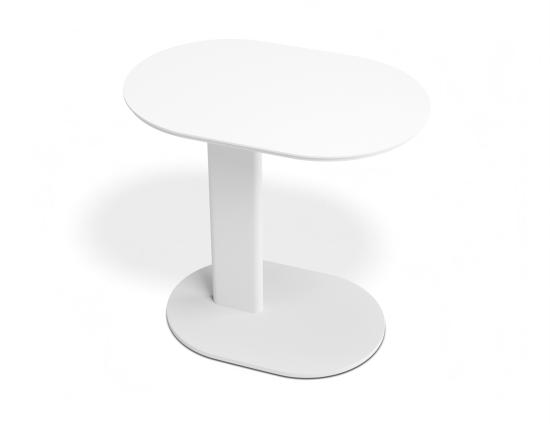 Deck Outdoor Side Table - Matt White