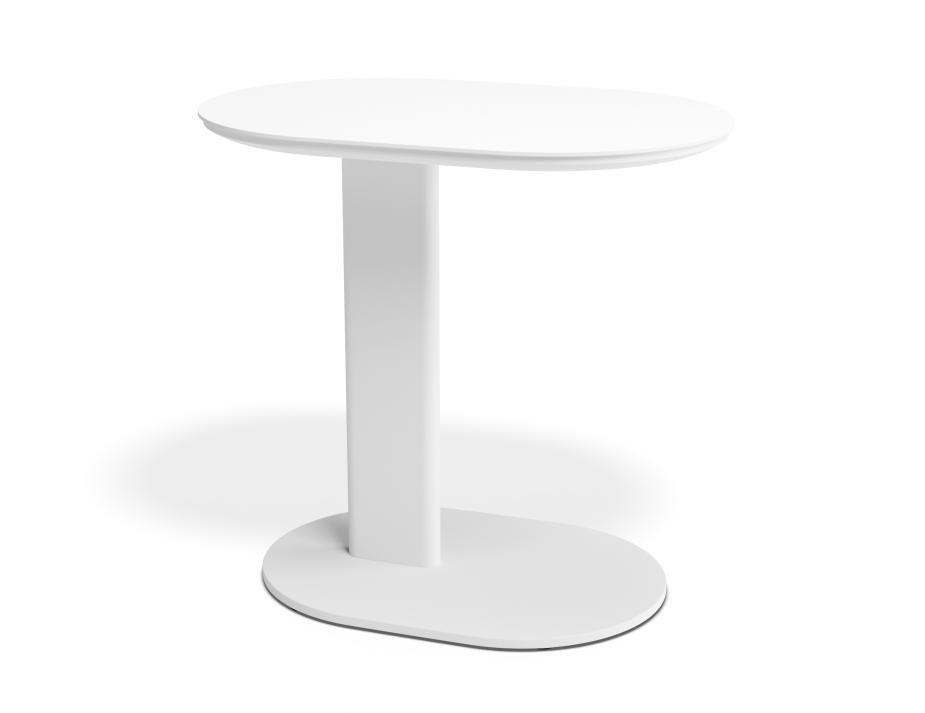 P 1 Deck Sidetable White