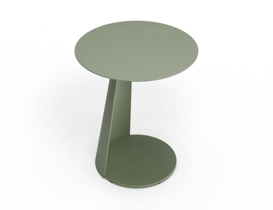 Roam Outdoor Side Table - Matt Eucalyptus Green