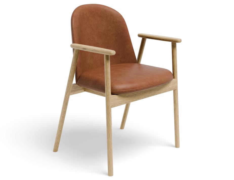 P 1 Linav2 Armchair Brandy