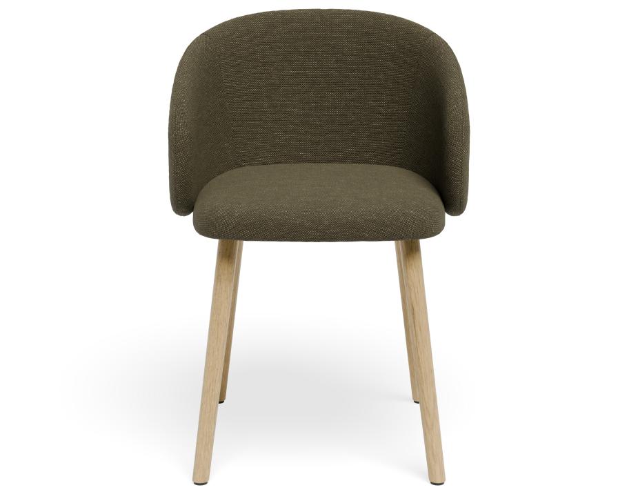 P 4 Henley Chair Oakleg Forestgreen