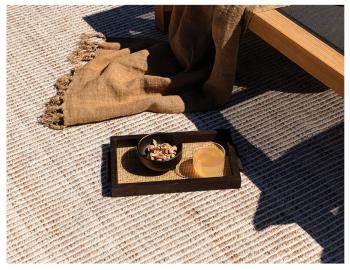 Rhodes Floor Rug Teak by Baya