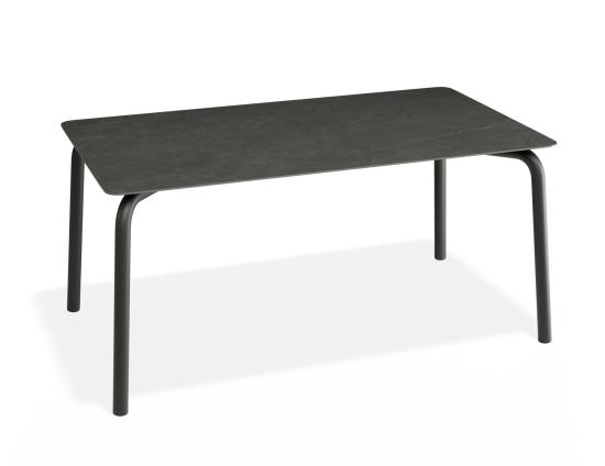 P 2 Roku Diningtable 160x90 Basalt Charcoal